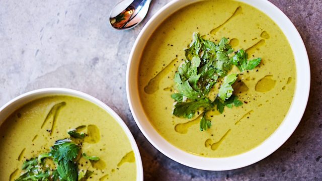 Curried Zucchini and Ginger Soup