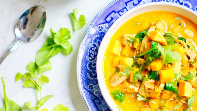 Cozy Butternut, Sweet Potato and Red Lentil Stew