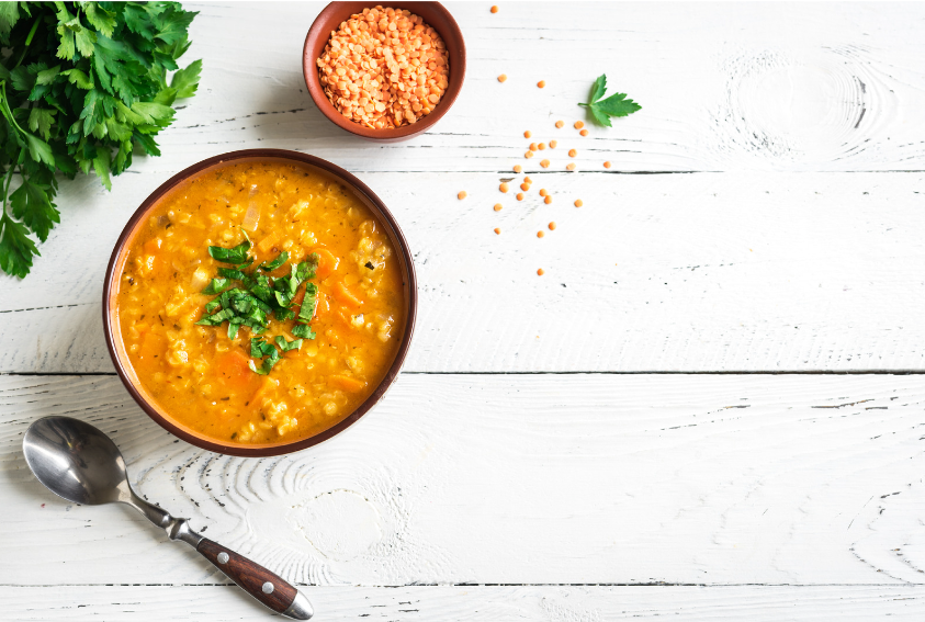 Instant Pot Curried Lentil Soup - InspireHealth